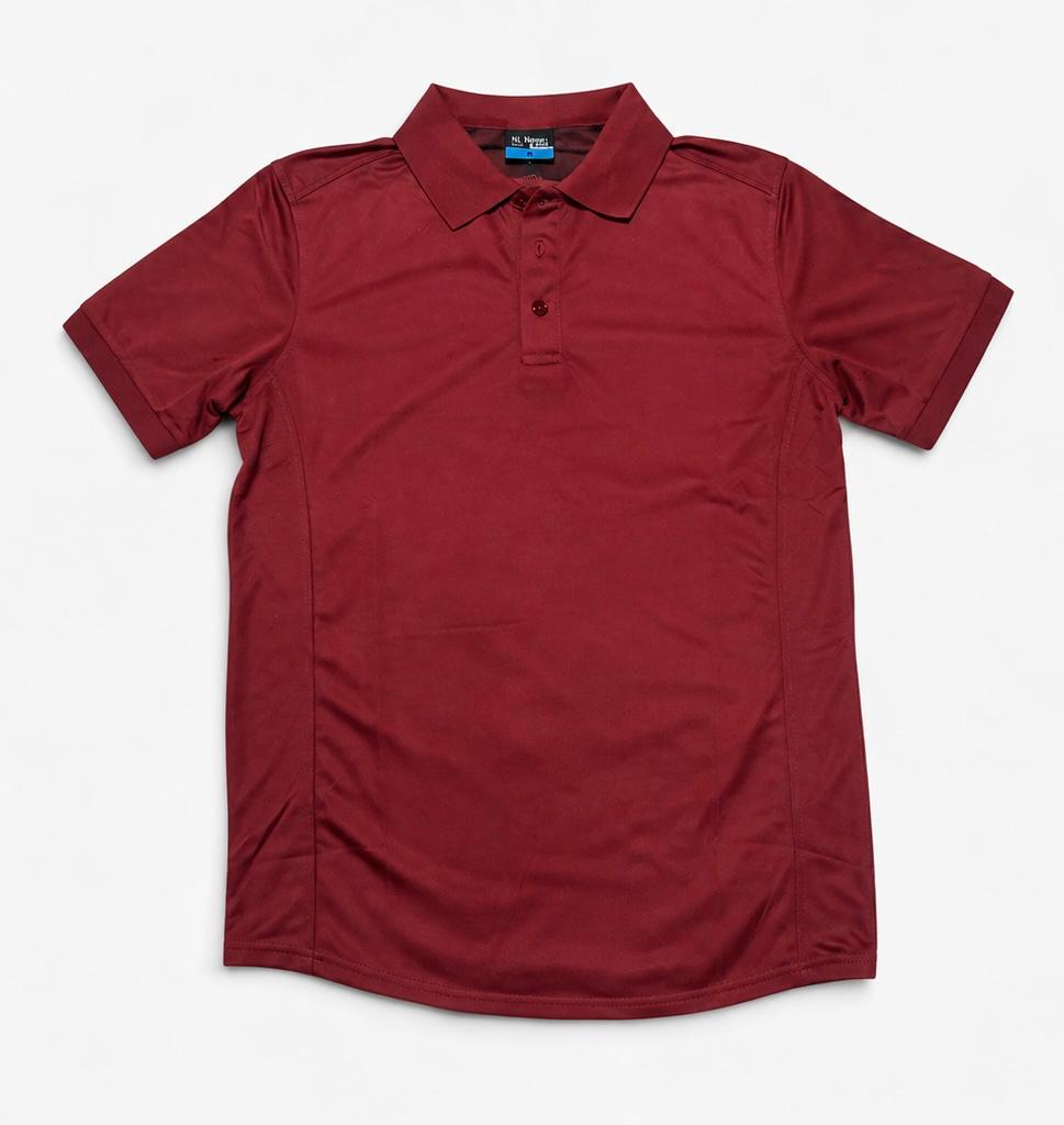 Polo deportiva vino