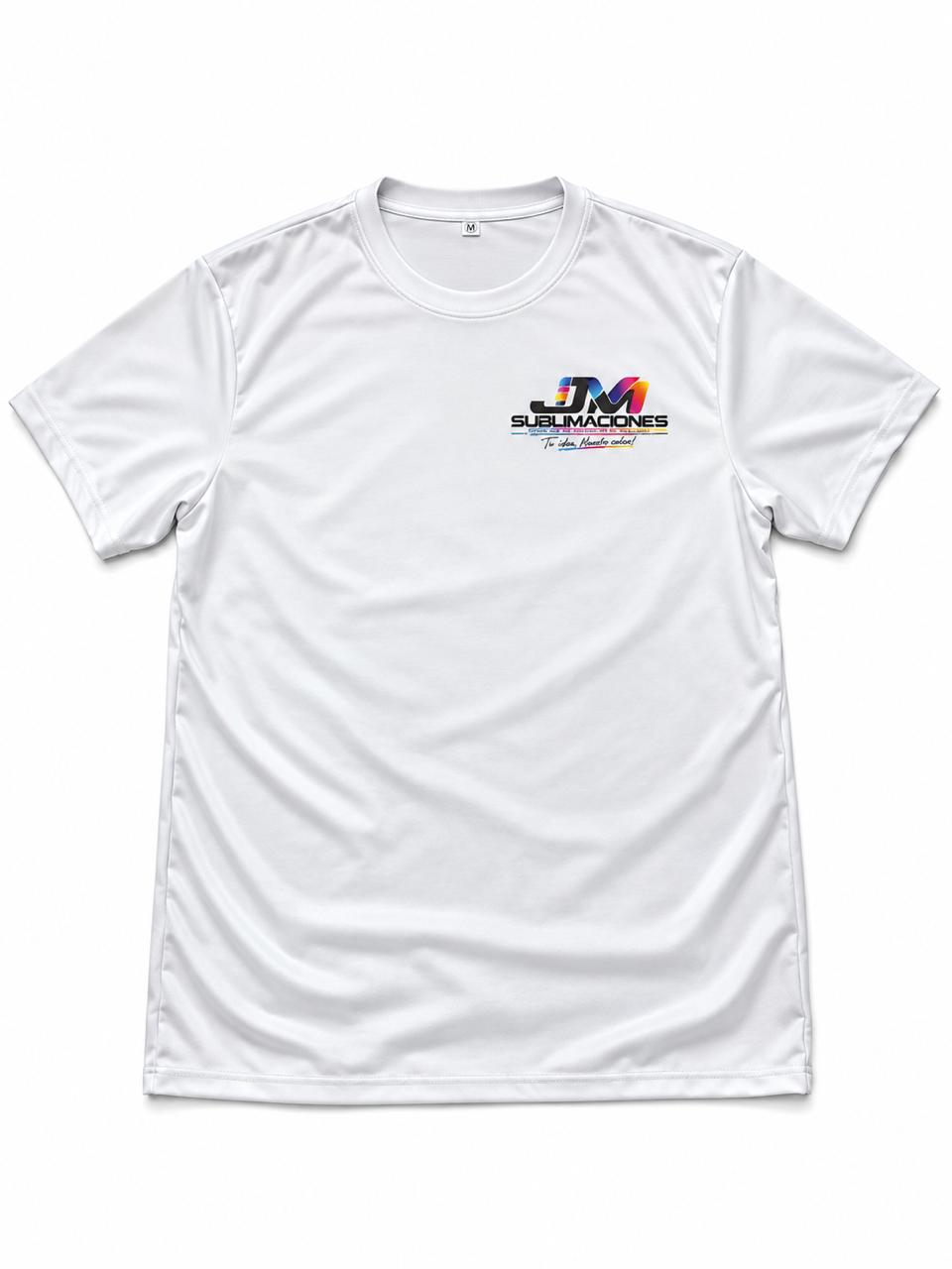Camiseta con logo al pecho