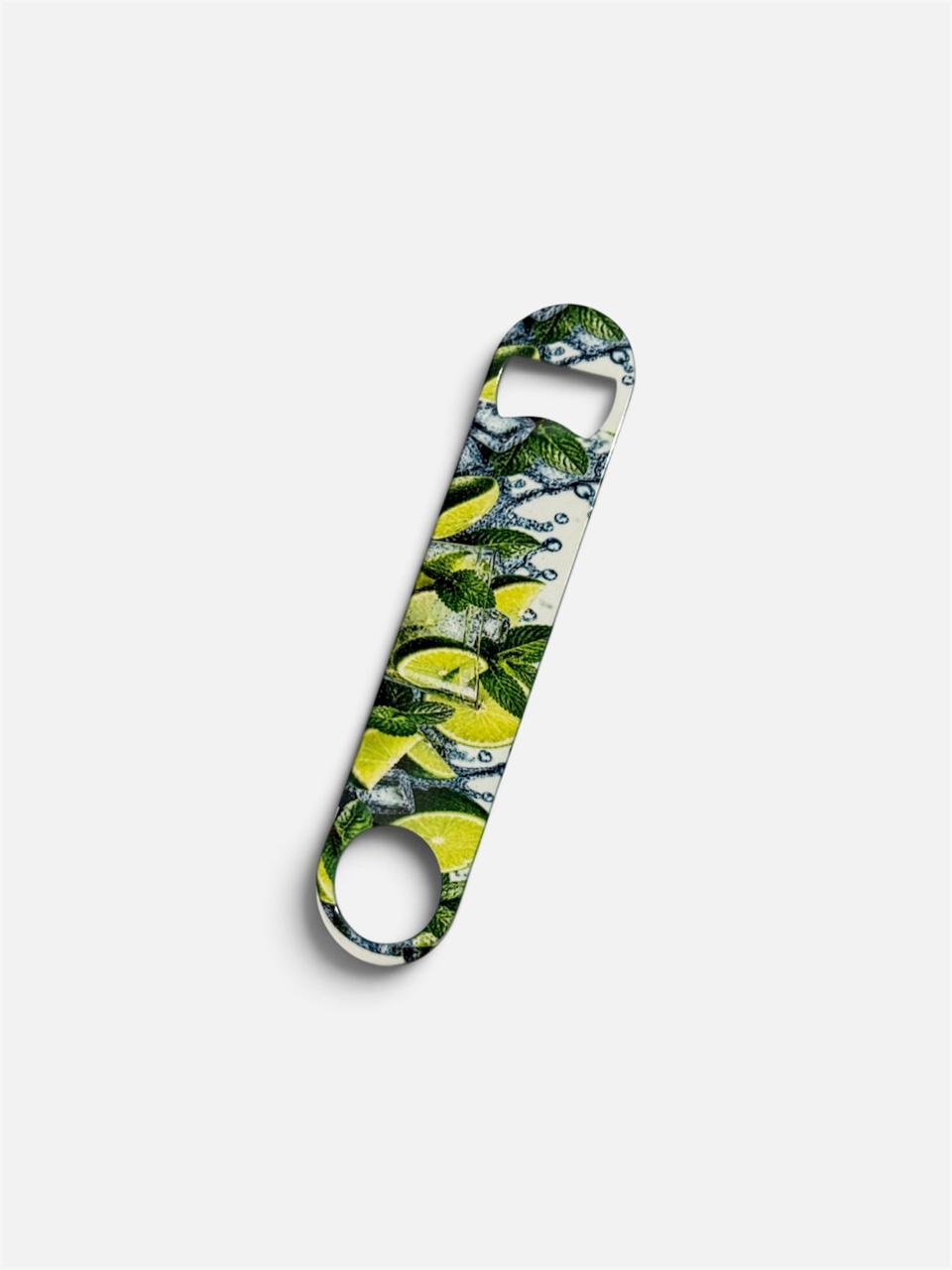 Destapador con diseño tropical