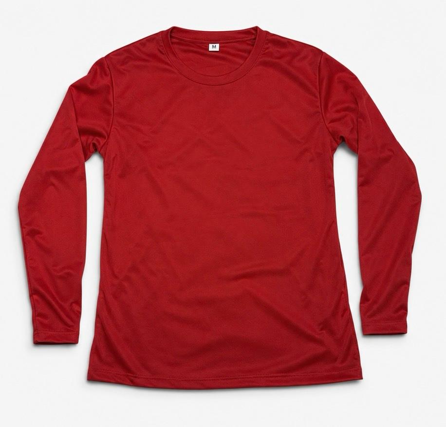 Camiseta manga larga roja